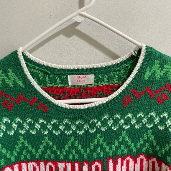 Christmas Moood Cow Sweater Working Bell Women’s Small Crazy Tacky Wacky Fun - Picture 3 of 8